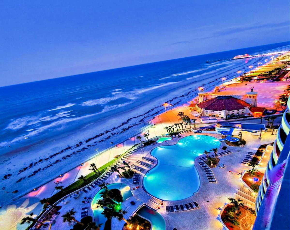2 Bedroom Resort Condo Direct Oceanfront Wyndham Ocean Walk - Daytona Funland 2226 Daytona Beach Eksteriør billede