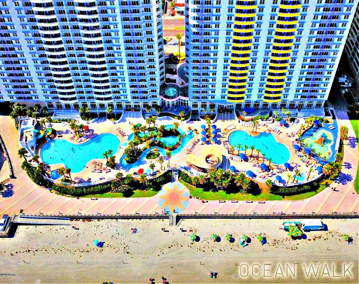 2 Bedroom Resort Condo Direct Oceanfront Wyndham Ocean Walk - Daytona Funland 2226 Daytona Beach Eksteriør billede
