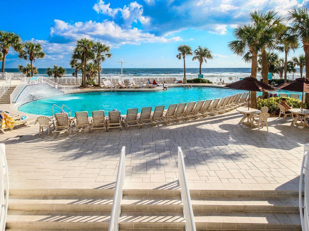 2 Bedroom Resort Condo Direct Oceanfront Wyndham Ocean Walk - Daytona Funland 2226 Daytona Beach Eksteriør billede